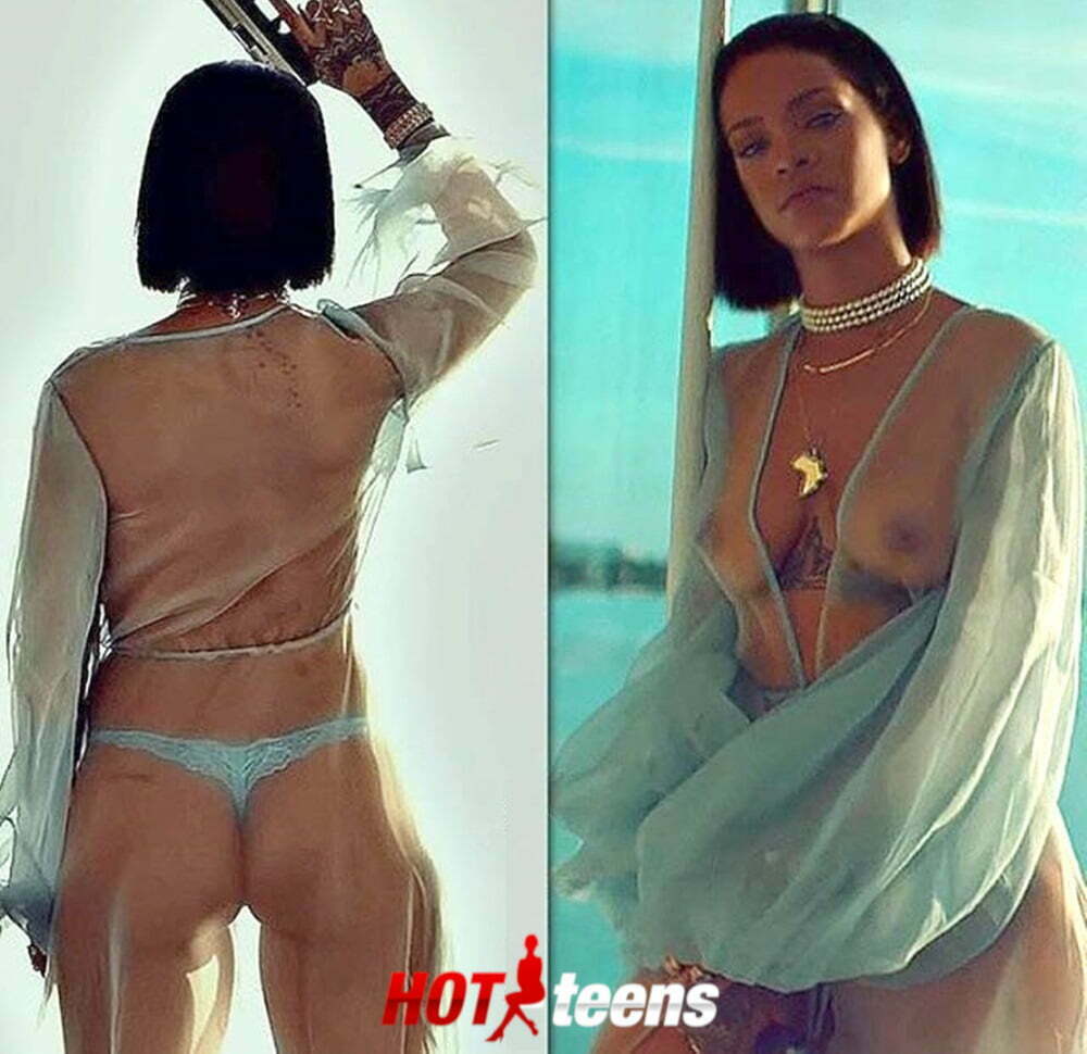 Rihanna naked ass and tits