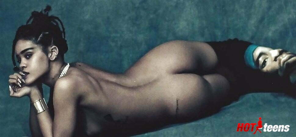 Rihanna naked ass