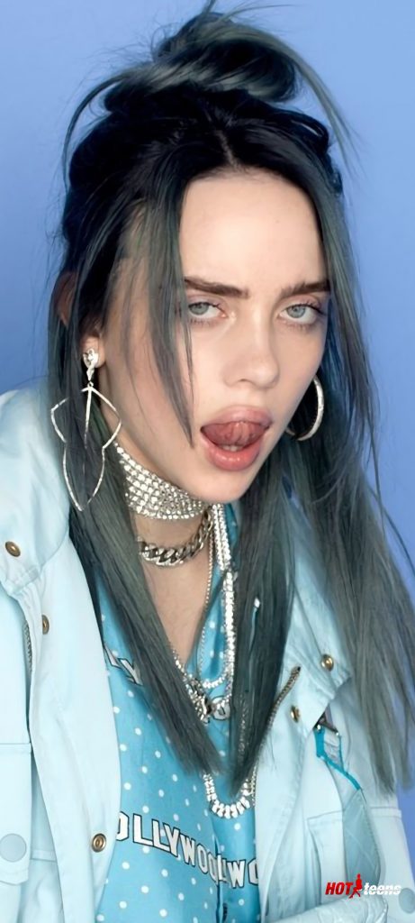 Teasing Tonque out with Billie Eilish
