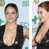 Shailene Woodley Naked nipple flash in sexy outfit