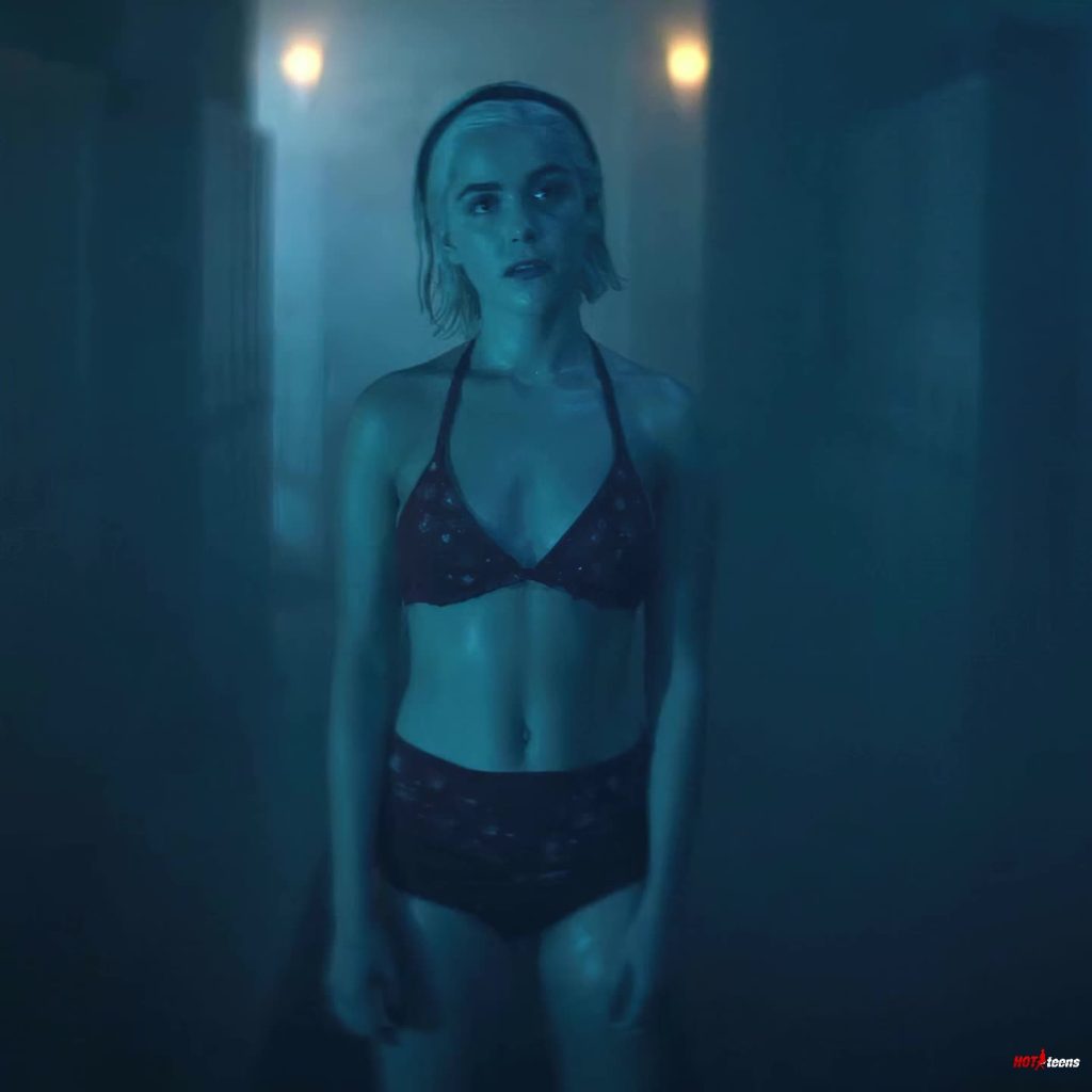 Bikini nude of Kiernan Shipka in Netflix series