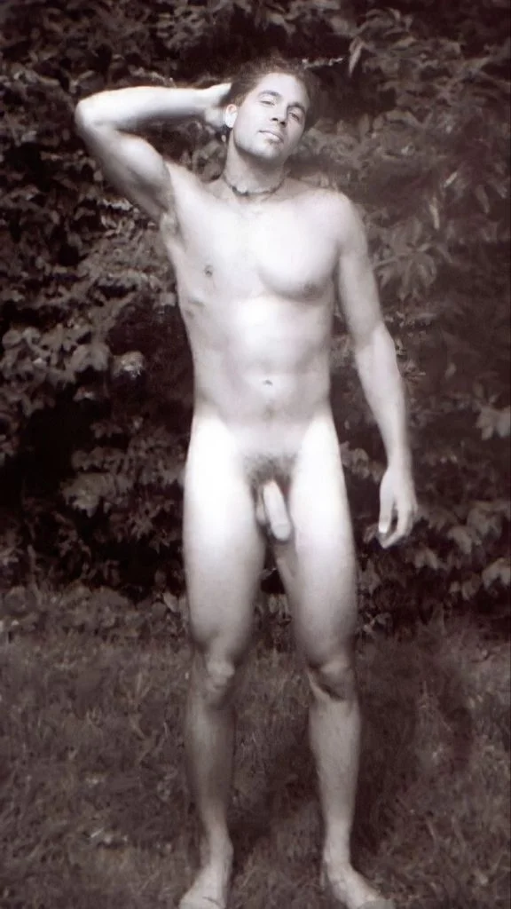 Amateur model with big white dick
