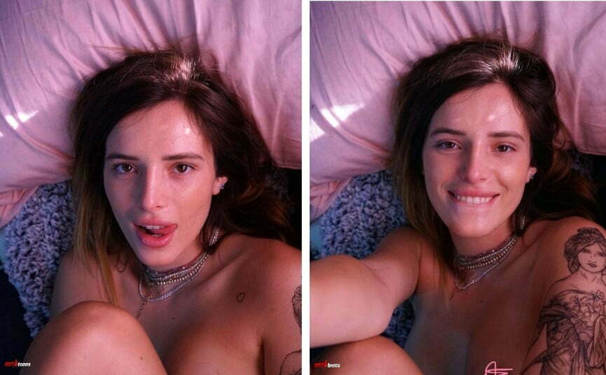 Bella Thorne sexy photo at home
