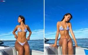 Sweet Chinese teen in bikini