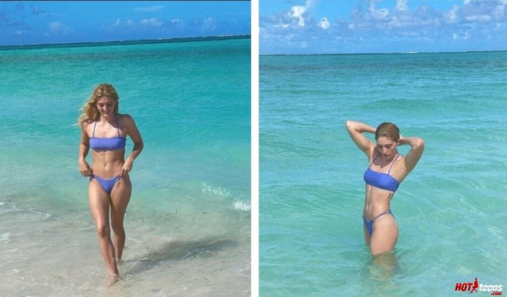 Willow Shields hot bikini pic on holiday