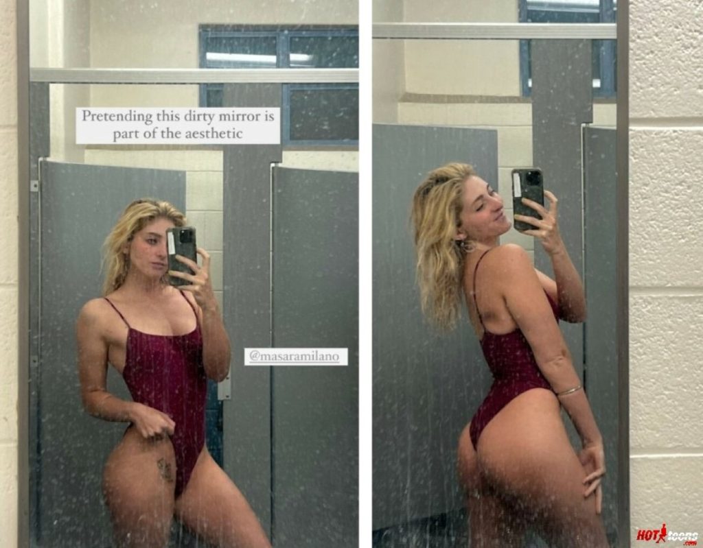Huge ass of Willow Shields looks amazingly hot