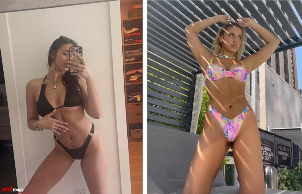 Tate Mcrae tiny bikini collection